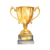 classico oro trofeo con Due maniglie png