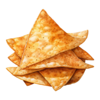 triangular tortilla salgadinhos pilha png