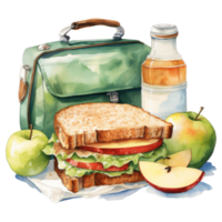 Colorful Stack of Lunch Boxes for Healthy Eating png