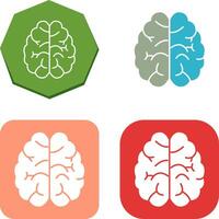 diseño de icono de cerebro vector