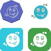 Silly Icon Design vector