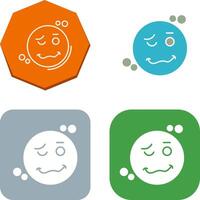 Drunk Icon Design vector
