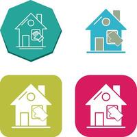 House Cleaning Icon Design vector