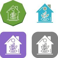 Plant Icon Design vector