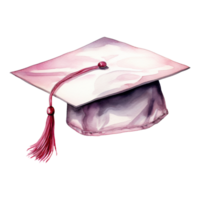 Celebratory Graduation Cap with Matching Tassel png