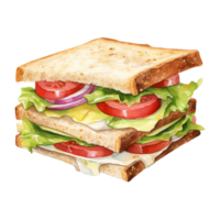 Delicious Sandwiches Perfect for Lunch png