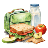 Colorful Stack of Lunch Boxes for Healthy Eating png