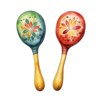 maracas pour authentique Latin américain rythmes png