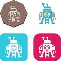 Lander Icon Design vector