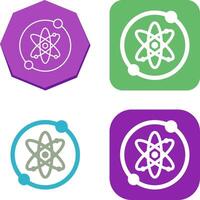 Proton Icon Design vector