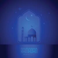 Ramadan Kareem creative design for social media ads vector