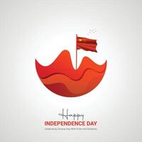 china independence day. china independence day creative ads design. social media post, , 3D illustration. vector