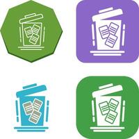 Delete Icon Design vector