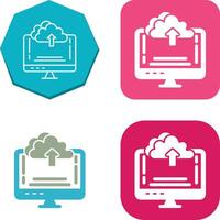 Upload Icon Design vector