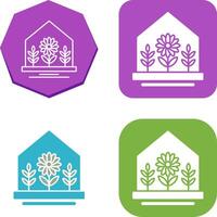 Farm House Icon Design vector