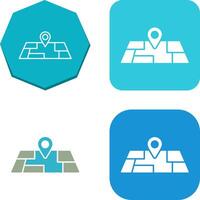 Map Icon Design vector