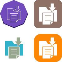 File Storage Icon Design vector