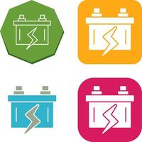 Battery Icon Design vector