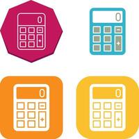 diseño de icono de calculadora vector