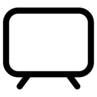 televisión icono para web, aplicación, infografía, etc vector