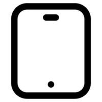 Tablet icon for web, app, infographic, etc vector