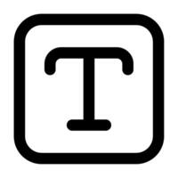 Text icon for web, app, infographic, etc vector