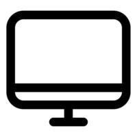 pantalla icono para web, aplicación, infografía, etc vector