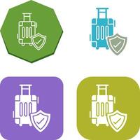 Travel Protection Icon Design vector