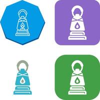 Lamp Icon Design vector