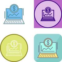 Laptop Icon Design vector