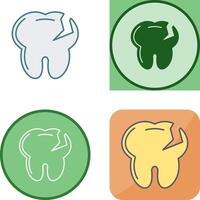 Tooth Icon Design vector