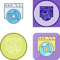 Update Icon Design vector