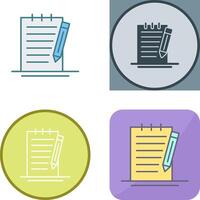 Check Up List Icon Design vector