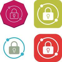 Pad Lock Icon Design vector