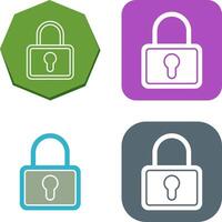 Lock Icon Design vector