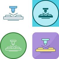 Press Icon Design vector