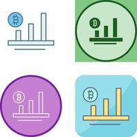 Chart Icon Design vector