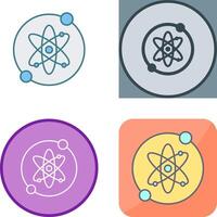Proton Icon Design vector