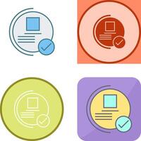 Guarantee Icon Design vector