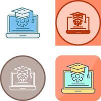 diseño de icono de curso vector