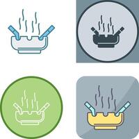 Ashtray Icon Design vector