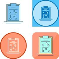 Strategy Icon Design vector