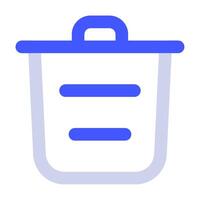 Trash icon for web, app, infographic, etc vector