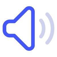 Volume icon for web, app, infographic, etc vector