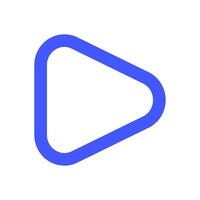 Play icon for web, app, infographic, etc vector