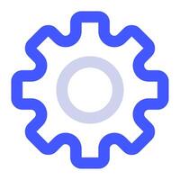 Gears icon for web, app, infographic, etc vector