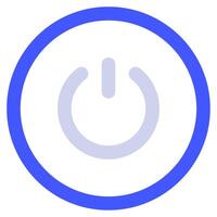 Power icon for web, app, infographic, etc vector