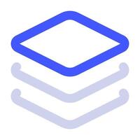 Layers icon for web, app, infographic, etc vector