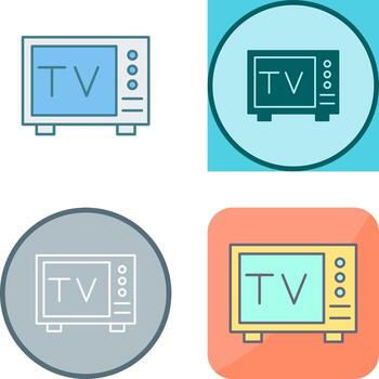 diseño de icono de televisión vector