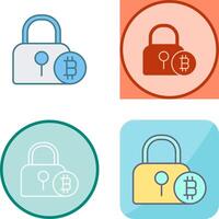 Lock Icon Design vector